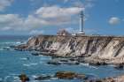 Point Arena Lighthouse a northern California landmark. Art Print